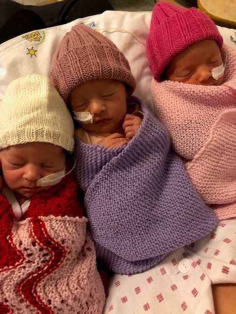 Første året med trillinger